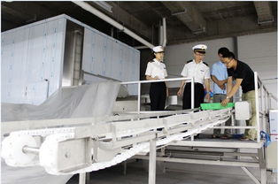 海關助力國內最先進冷凍技術注入大連 圖