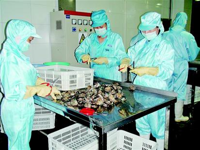 鄂河蟹出口不再白菜價 深加工讓水產品增值數十倍